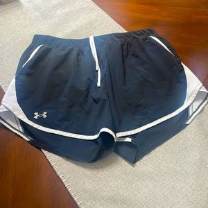 Woman’s Under Armour Black Shorts- Sz L